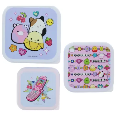 Squishmallows Snackboxen 3er-Pack Produktfoto
