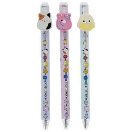 Squishmallows Erasable Gel Pen 3er-Pack Produktfoto