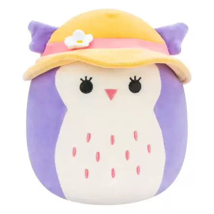 Squishmallows Plüschfigur Purple Owl with Sun Hat Holly 18 cm termékfotója