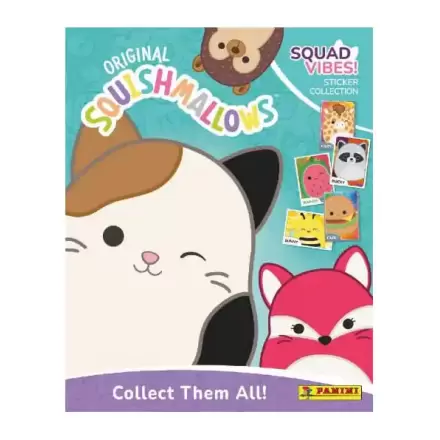Squishmallows: Squad Vibes Sticker Collection Sticker Album *Deutsche Version* termékfotója
