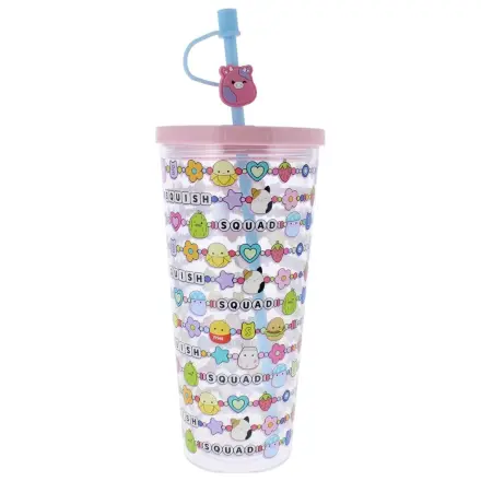 Squishmallows Becher mit Strohhalm Squish Squad 700 ml Produktfoto