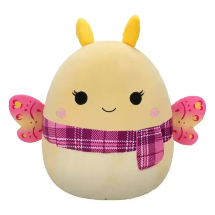 Squishmallows Plüschfigur Yellow Moth with Pink Plaid Scarf Miry 50 cm Produktfoto