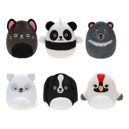 Squishville Mini Squishmallows Plüschfiguren 6er-Pack Black & White Squad 5 cm termékfotója