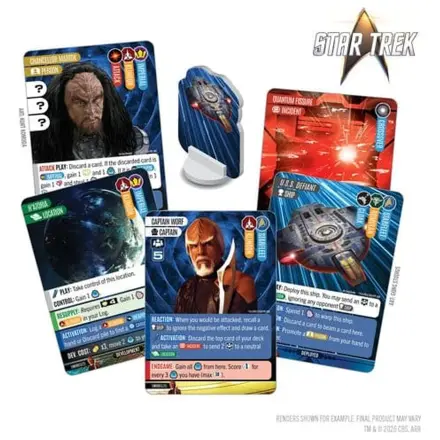 Star Trek: Captain's Chair Kartenspiel: Duty and Honor *Englische Version* Produktfoto