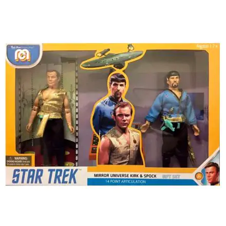 Star Trek Actionfiguren 2er-Pack Mirror Universe Spock & Kirk 20 cm termékfotója