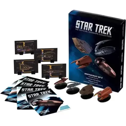 Star Trek Starship Diecast Mini Repliken Shuttle Set 8 termékfotója