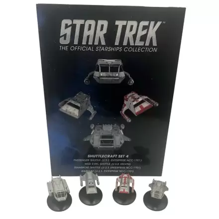 Star Trek Starship Diecast Mini Repliken Shuttle Set 4 termékfotója