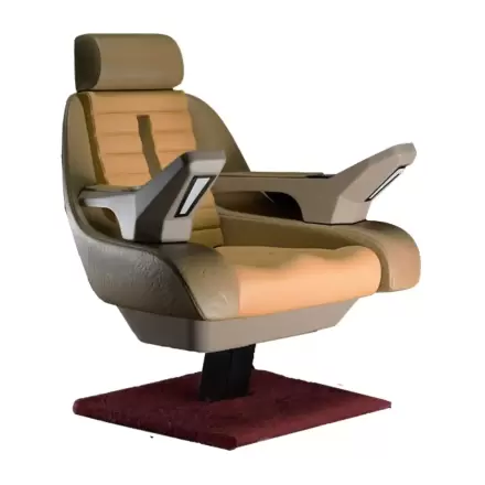 Raumschiff Enterprise - Das nächste Jahrhundert Replik 1/6 Enterprise-D Captain's Chair 19 cm Produktfoto