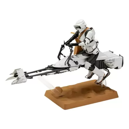 Star Wars Modellbausatz 1/12 Speeder Bike 26 cm termékfotója