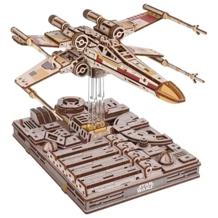Star Wars 3D Holzpuzzle Luke Skywalker's X-Wing Starfighter Produktfoto