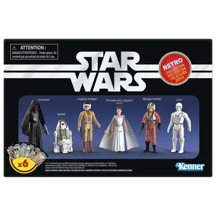 Star Wars: A New Hope Retro Collection Set 6 Figuren 9,5 cm Produktfoto