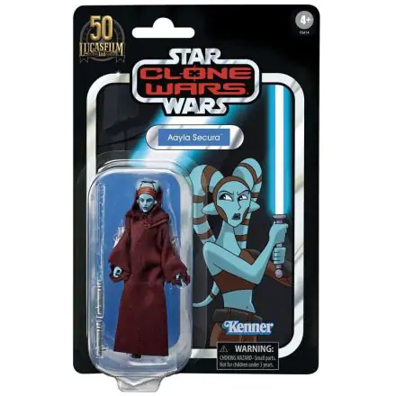Star Wars The Clone Wars Vintage Collection Action Figur 2022 Aayla Secura 10 cm Produktfoto