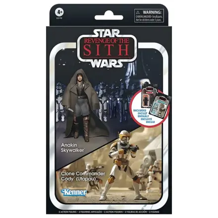 Star Wars Anakin Skywalker & Clone Commander Cody Utapau Pack Figuren 9.5cm Produktfoto