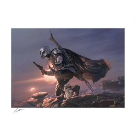 Star Wars Kunstdruck Din Djarin & Grogu: A Clan of Two 61 x 46 cm - ungerahmt Produktfoto