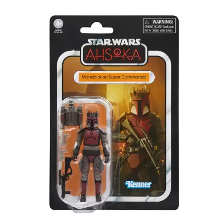 Star Wars Ashoka Mandalorian Super Commando Figur 9,5cm termékfotója