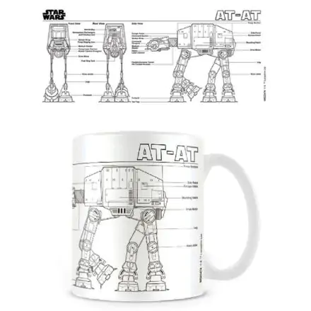 Star Wars AT-AT Sketch Tasse termékfotója