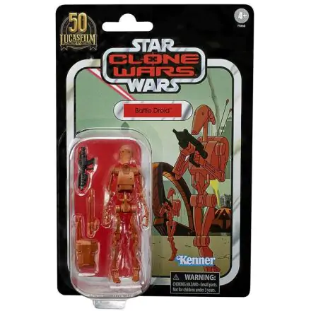 Star Wars The Clone Wars Vintage Collection Action Figur 2022 Battle Droid 10 cm Produktfoto