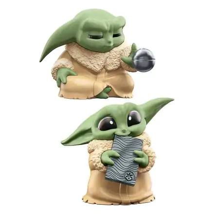 Star Wars Bounty Collection Figuren 2er-Pack Grogu Force Focus & Beskar Bite 6 cm Produktfoto