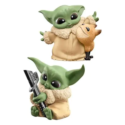 Star Wars Bounty Collection Figuren 2er-Pack Grogu Loth-Cat Cuddles & Darksaber Discovery 6 cm Produktfoto