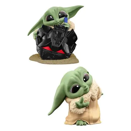 Star Wars Bounty Collection Figuren 2er-Pack Grogu Helmet Hijinks & Peek-A-Boo 6 cm termékfotója