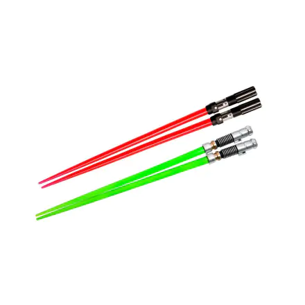 Star Wars Chopstick Darth Vader & Luke Skywalker Lichtschwert Stäbchen 2er Set Produktfoto