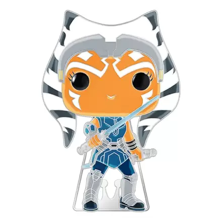 Star Wars Clone Wars Loungefly POP! Pin Ansteck-Pin Ahsoka (Glow-in-the-Dark) 10 cm termékfotója