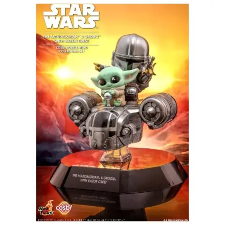 Star Wars Cosbaby Welle 2 The Mandalorian & The Child mit Razor Crest Produktfoto