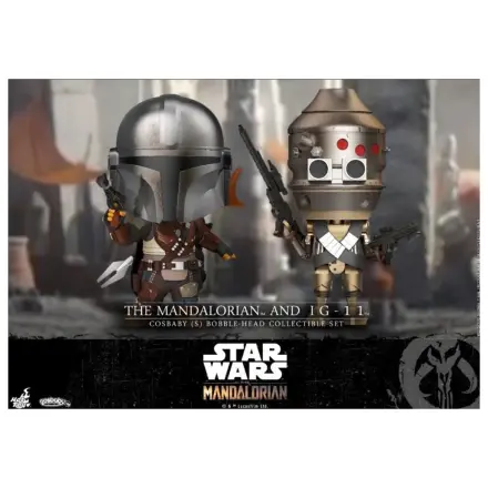 Star Wars Cosbaby Wave 3 Mandalorianer & IG-11 Set Produktfoto