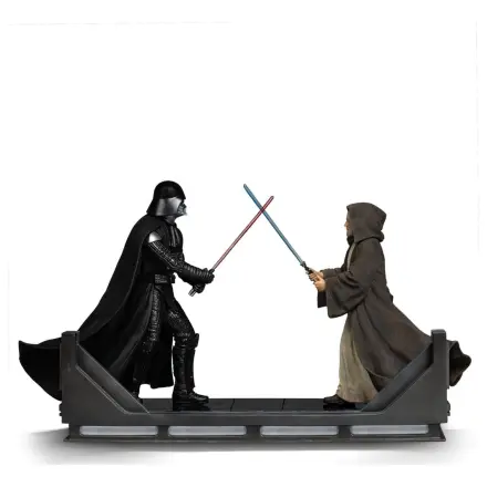 Star Wars Deluxe Art Scale Statue 1/10 Darth Vader Vs Obi-Wan Kenobi (CCXP Exclusive 2025) 24 cm Produktfoto