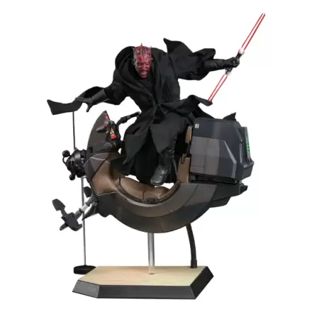 Star Wars Episode I Movie Masterpiece Actionfigur 1/6 Darth Maul with Sith Speeder 29 cm termékfotója