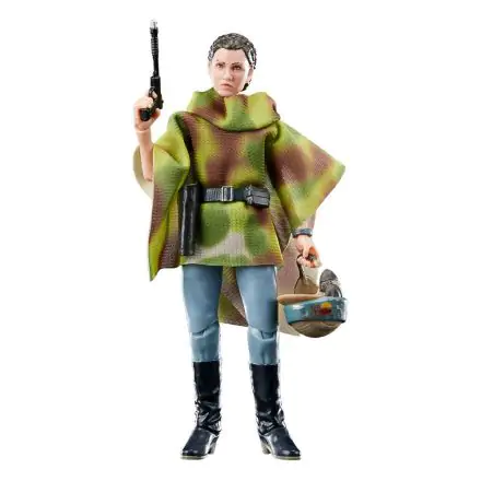 Star Wars Episode VI 40th Anniversary Black Series Actionfigur Princess Leia (Endor) 15 cm Produktfoto