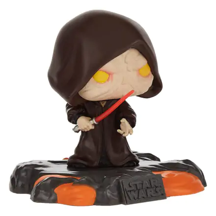 Star Wars POP! Deluxe Vinyl Figur Red Saber Series Volume 1: Darth Sidious 9 cm Produktfoto