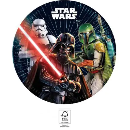Star Wars Galaxy Papier Platte 8 db-os 23 cm termékfotója