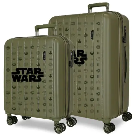 Star Wars Grün ABS Trolley Koffer Set 55/65cm Produktfoto