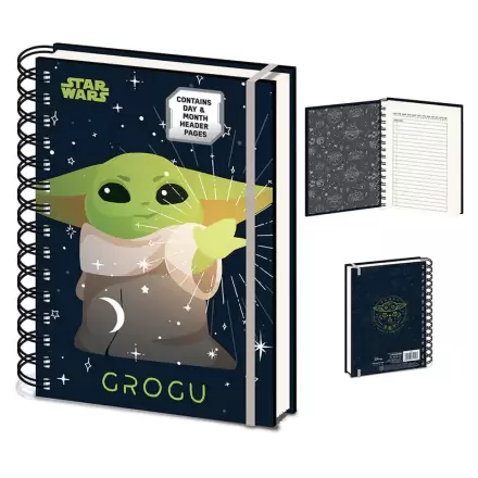 Star Wars Grogu A5 Notizbuch Produktfoto