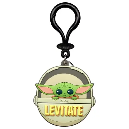 Star Wars Soft Touch PVC Taschen Clip Grogu Levitate Produktfoto