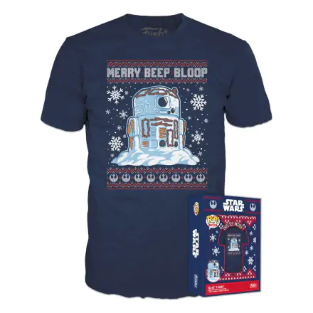 Star Wars Holiday Funko POP! R2-D2 Snowman T-shirt Produktfoto