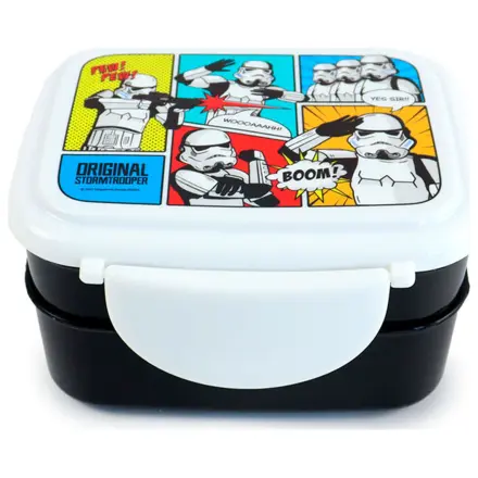 Star Wars Imperial Stormtrooper Lunchbox + Besteck Produktfoto
