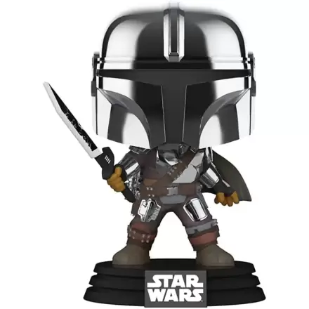 Star Wars: Mandalorian Funko POP! Vinyl Figur MandoW/DrkSabr(GW/MT) 9 cm termékfotója