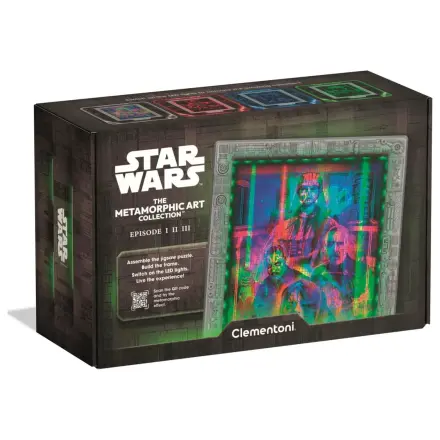 Star Wars Metamorphic 520-teiliges Puzzle mit LED-Rahmen Produktfoto