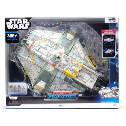 Star Wars Micro Galaxy Squadron Ghost Feature Fahrzeug mit Figuren Produktfoto