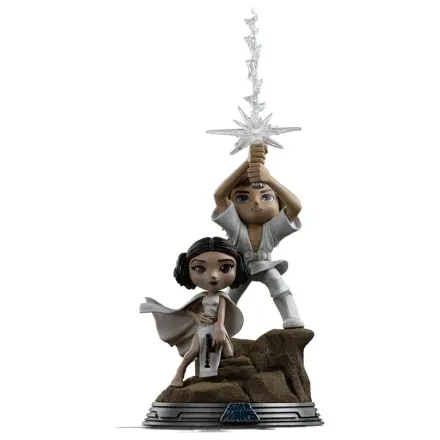 Star Wars Mini Co. PVC Figur Luke & Leia 30 cm Produktfoto