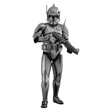 Star Wars Movie Masterpiece Actionfigur 1/6 Commander Cody (Chrome Version) Hot Toys Exclusive 30 cm Produktfoto