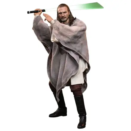 Star Wars Movie Masterpiece Actionfigur 1/6 Qui-Gon Jinn (Collector Edition) 32 cm Produktfoto
