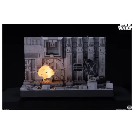 Star Wars Movie Moments Mini Maßstab Diorama Trench Run 23 cm Produktfoto