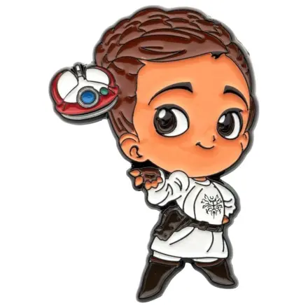 Star Wars: Obi-Wan Kenobi Anstecknadel Princess Leia & Lola Chibi Produktfoto