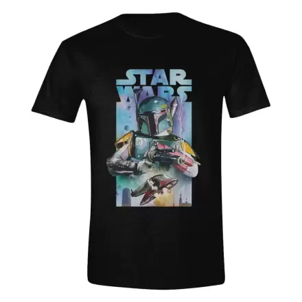 Star Wars T-Shirt Boba Fett Poster Produktfoto