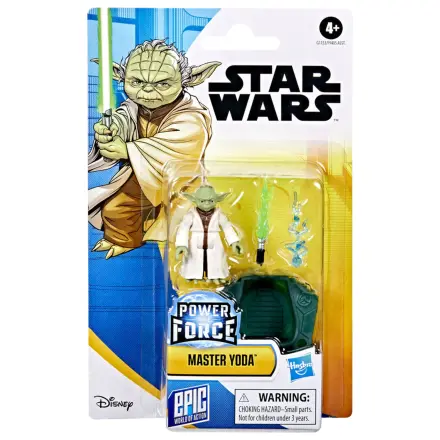 Star Wars Power The Force Master Yoda Figur 5 cm Produktfoto