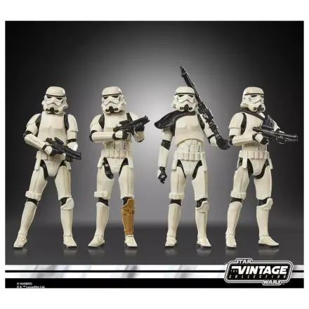 Star Wars Remnant Stormtrooper Multipack 4 Figuren Vintage Coll. 10cm Produktfoto