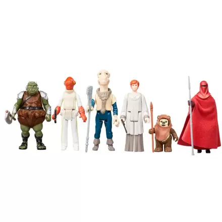 Star Wars Return of the Jedi Retro Collection Figur 9,5 cm Set 6er-Pack Produktfoto